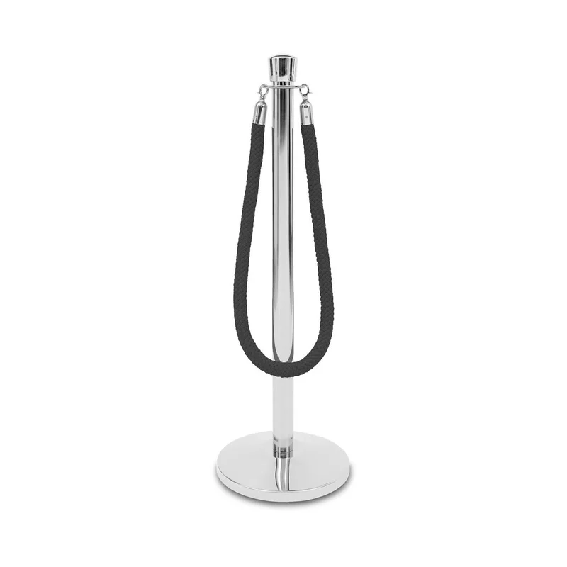 Limiting peg Modern, chrome, width 320 mm, height 920 mm