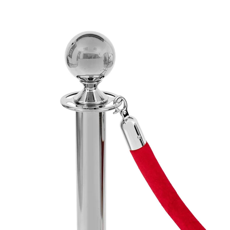 Limiting peg Royal, chrome, width 320 mm, height 970 mm