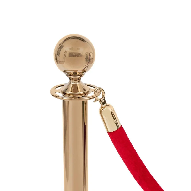 Limiting peg Royal, golden, width 320 mm, height 970 mm