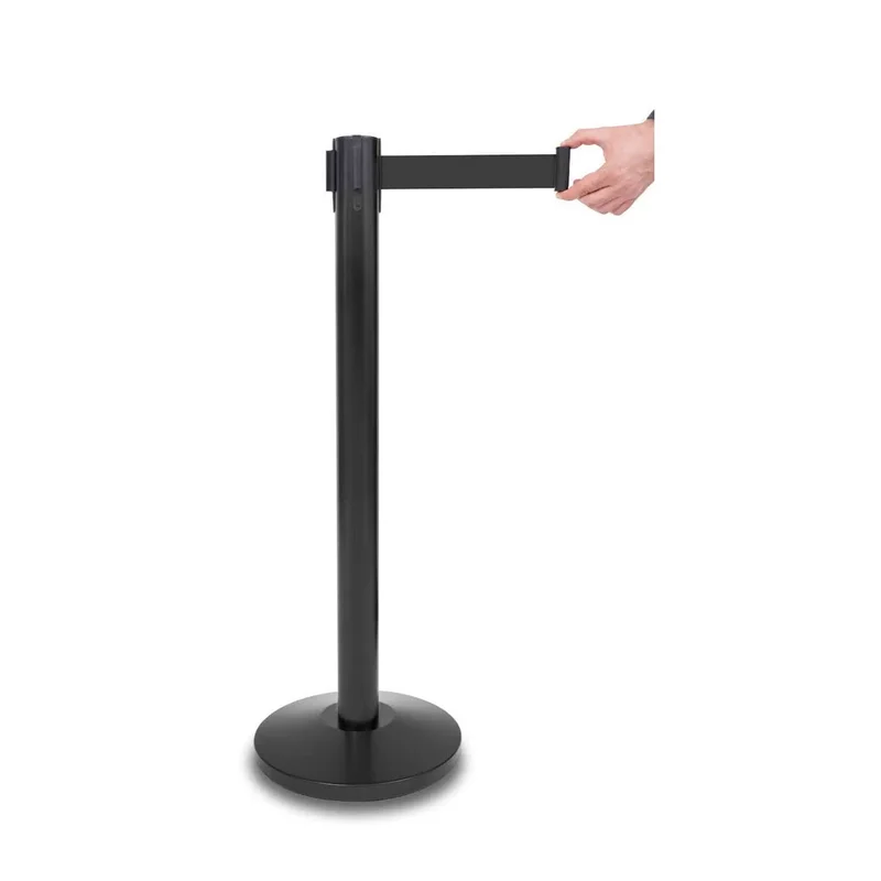 BLACK LIMIT PEG WITH BLACK TAPE 235CM