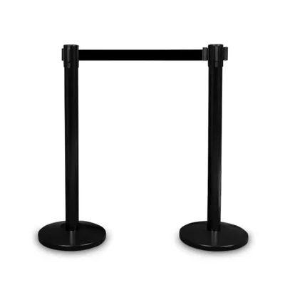 BLACK LIMIT PEG WITH BLACK TAPE 235CM