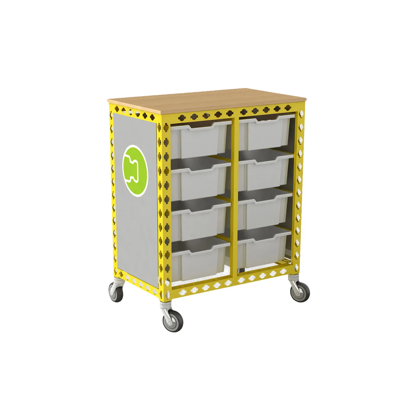 Trolley for storage Engino, double