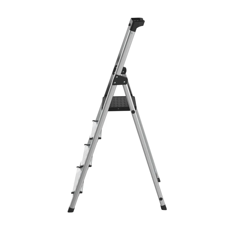 Ladder Twin, aluminum, 3+1 steps