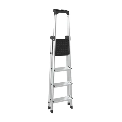 Ladder Twin, aluminum, 3+1 steps