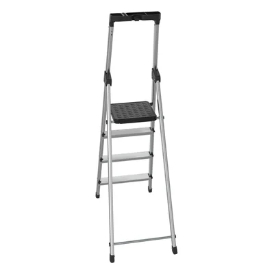 Ladder Twin, aluminum, 3+1 steps