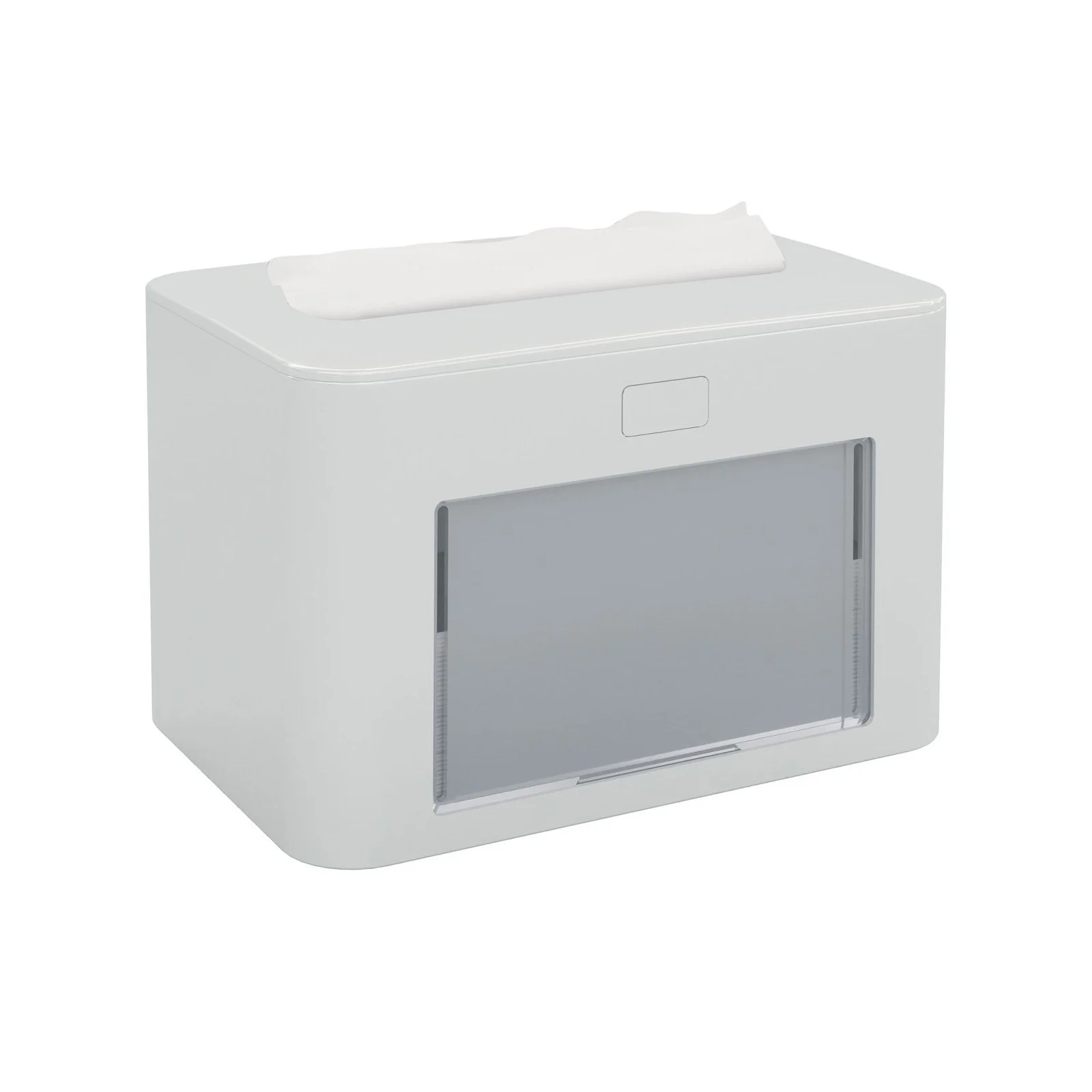 Dispenser for napkins Papernet Premium, per pack, white, 13.3 х 20 х 12.6 cm