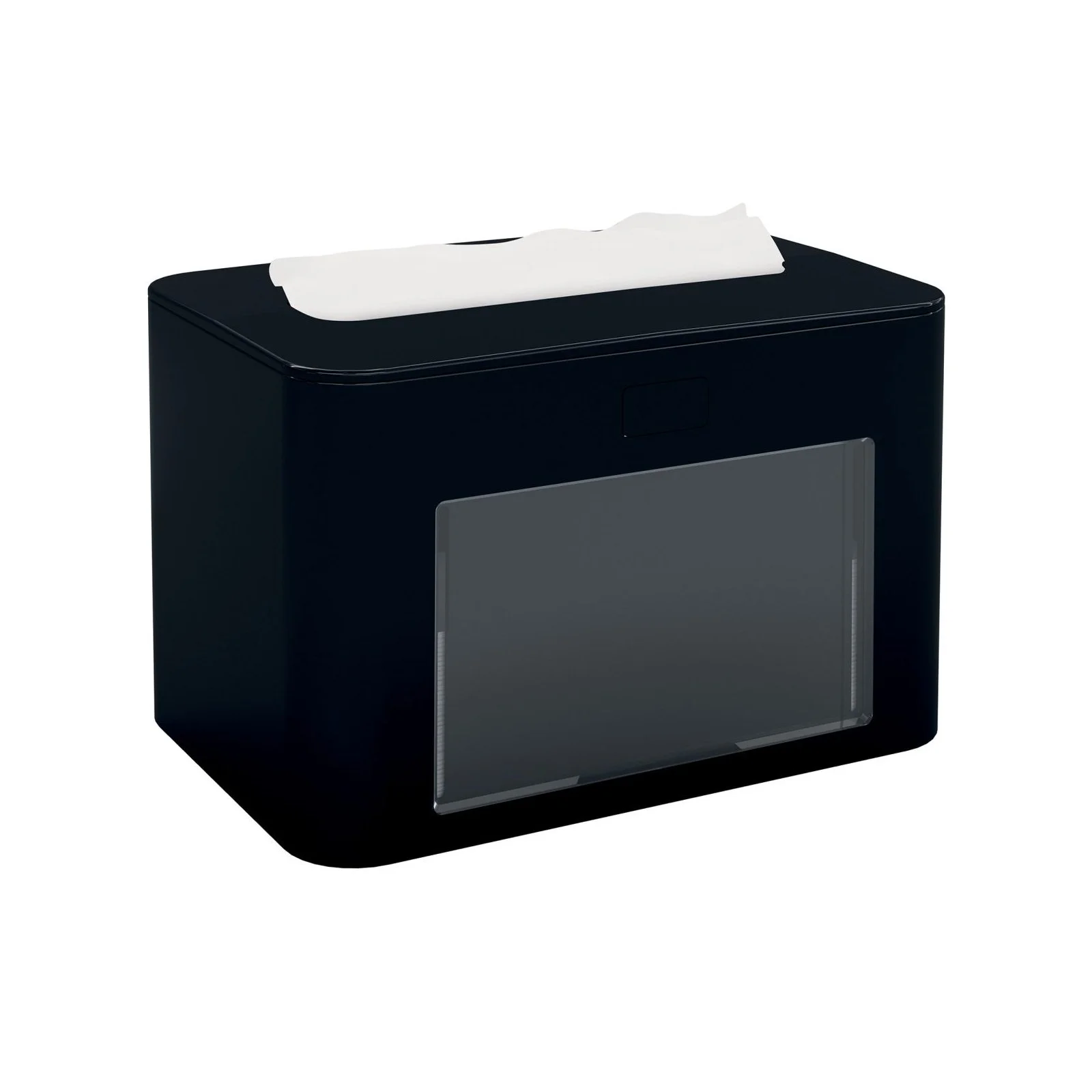 Dispenser for napkins Papernet Premium, per pack, black, 13.3 х 20 х 12.6 cm