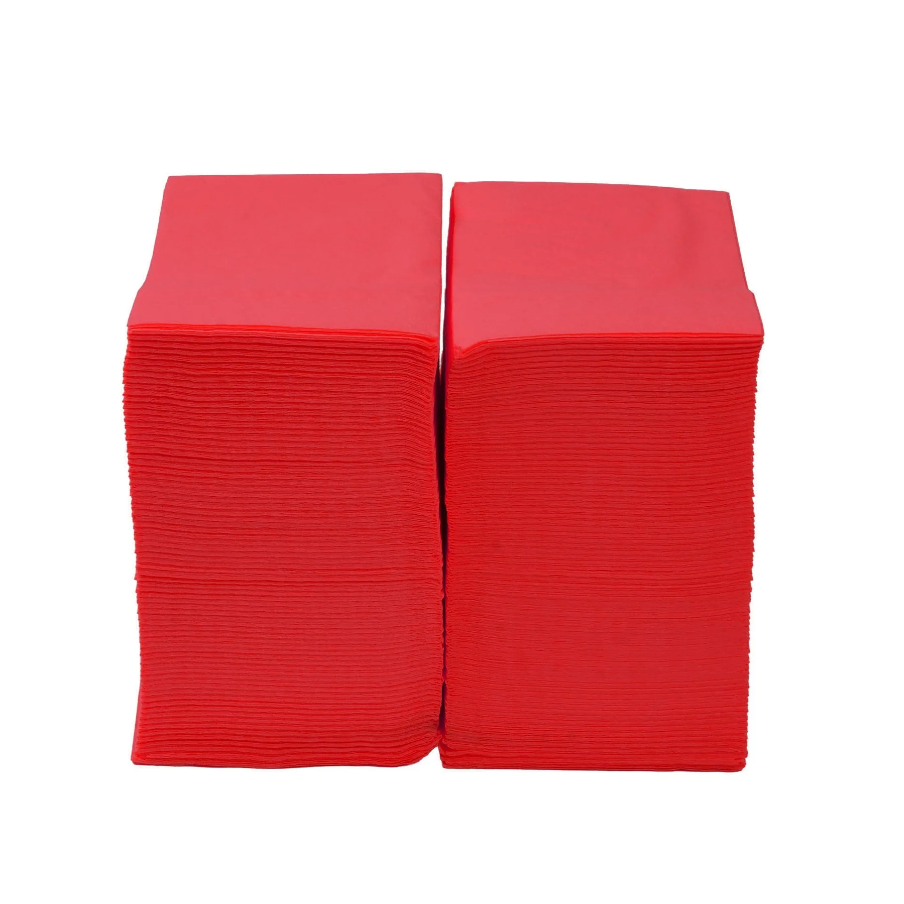 Napkins, cellulose, 2-ply, 1/8 fold, 33 ? 33 cm, red, 150 pcs