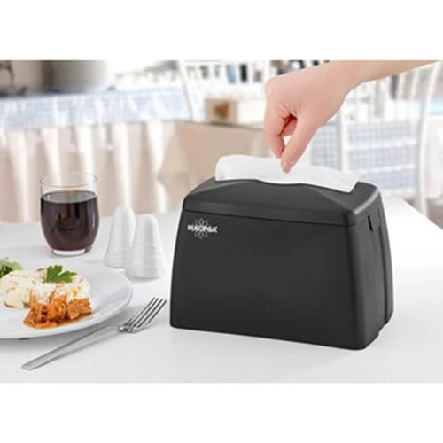 Dispenser for towels for hands Rulopak Modern Maxi, black, abs