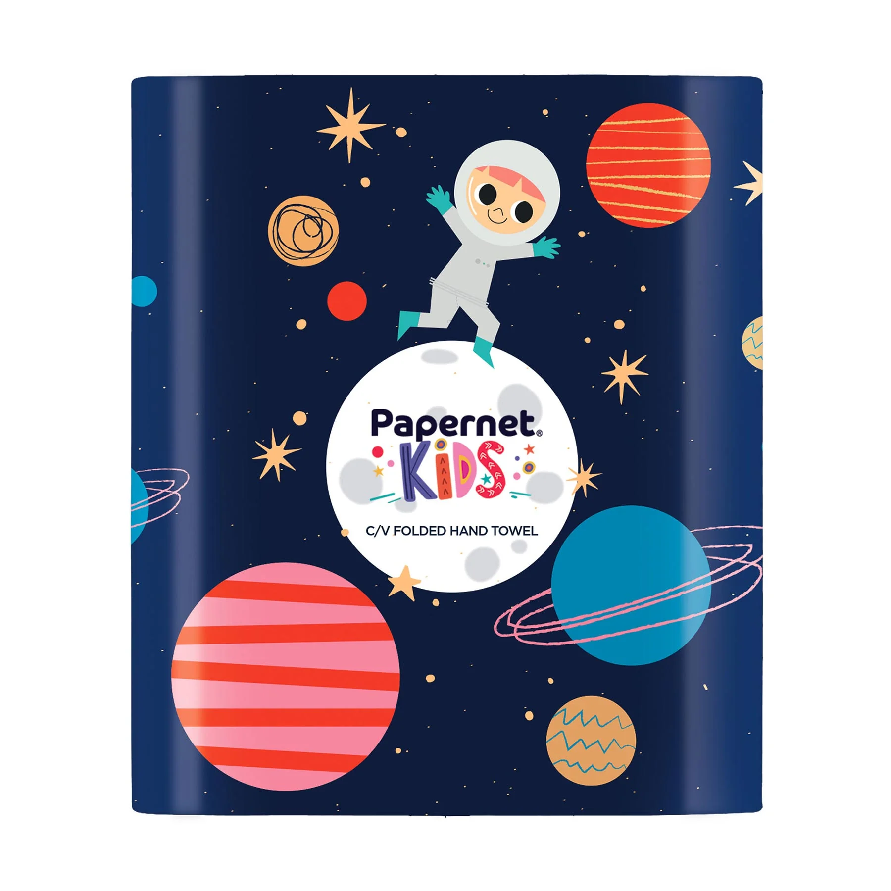 Dispenser for towels for hands Papernet Kids Space, 30 х 14.5 х 33.6 cm