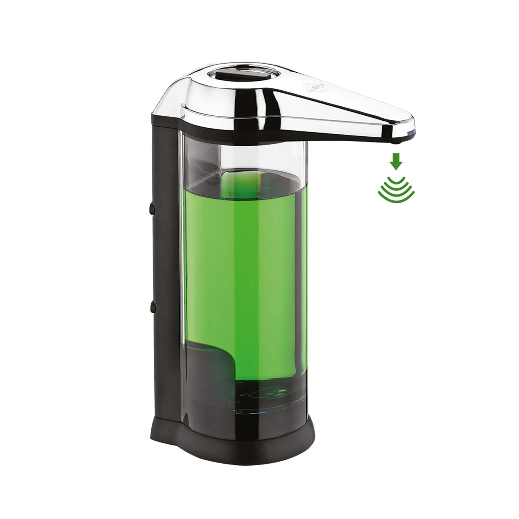 Dispenser for liquid soap Rulopak, 550 ml, sensory, abs, 80 х 13.5 х 22 cm