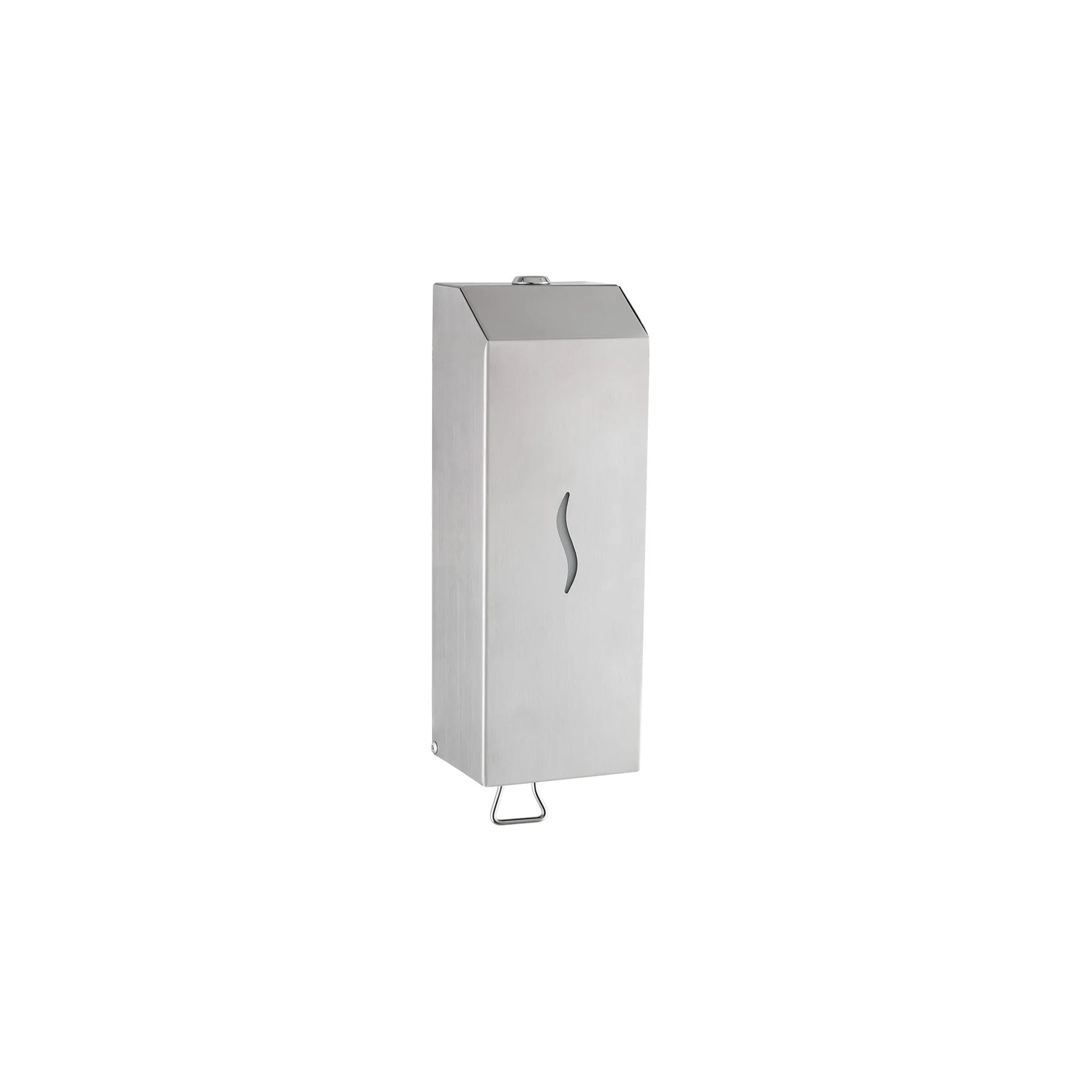 Dispenser for soap of foam Dayco, 8.5 х 10 х 28.5 cm, stainless steel