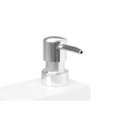 Диспенсър Kinvara, с поставка за гъба, 650 ml, бял