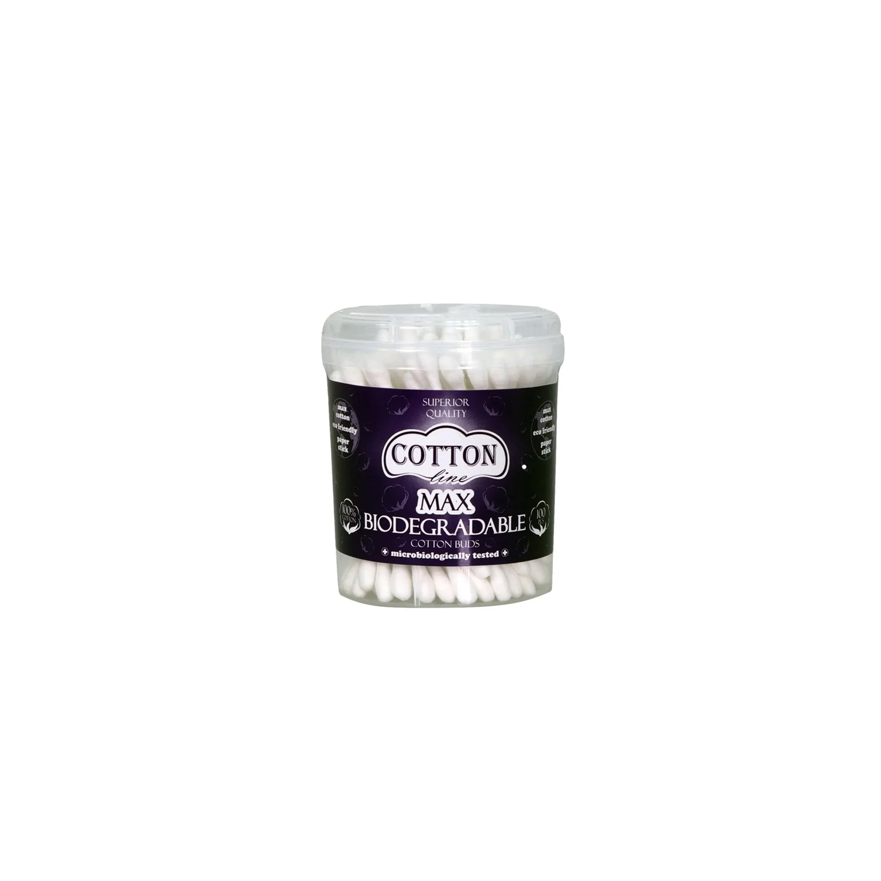 Earpicks Cotton, biodegradable, 100 count