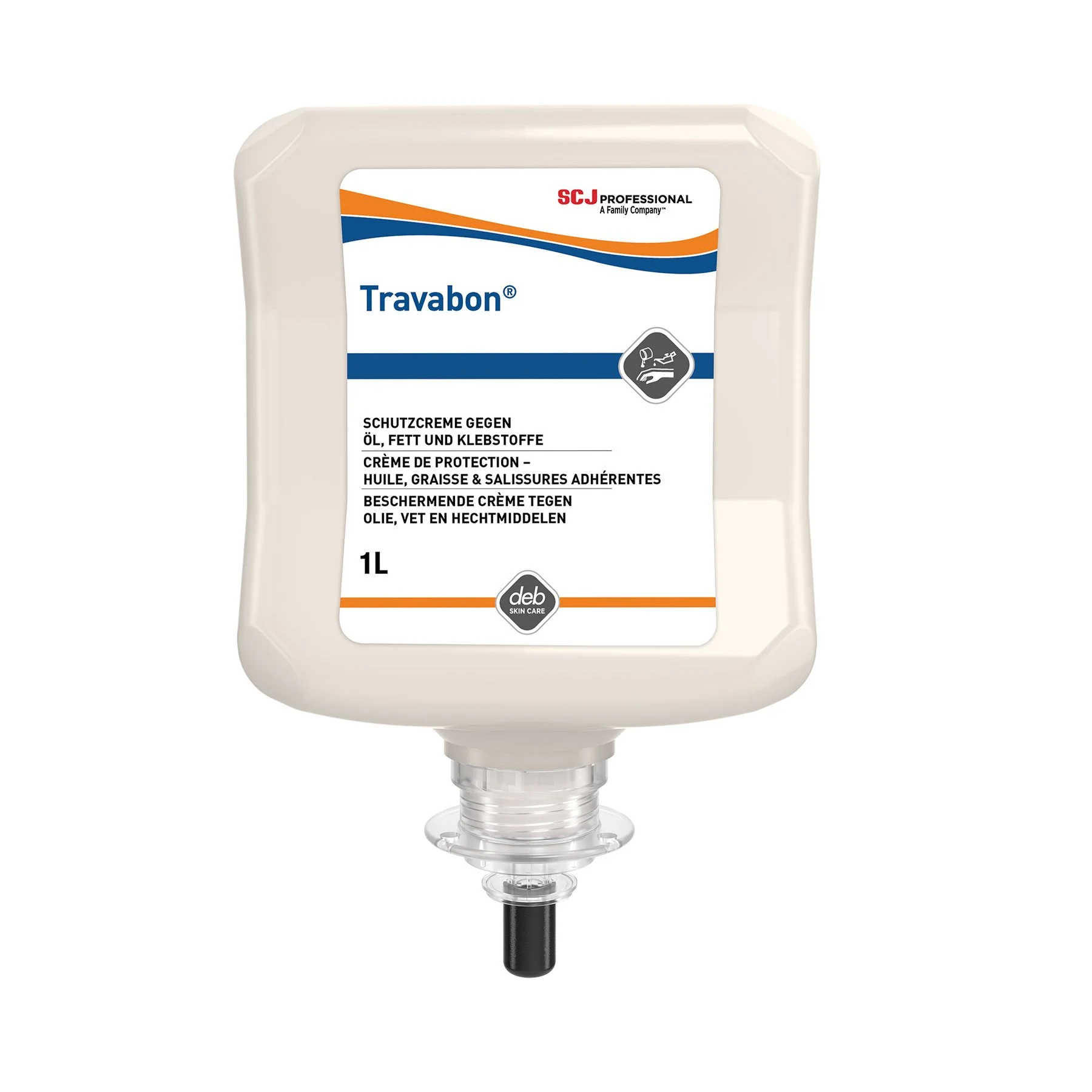 Cream for hands SCJohnson Travabon Classic, protective, 1 L
