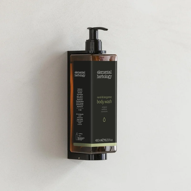 Shower gel GFL Cosmetics Elemental, with pump, sealed, 480 ml, 6 x 6 x 20 cm