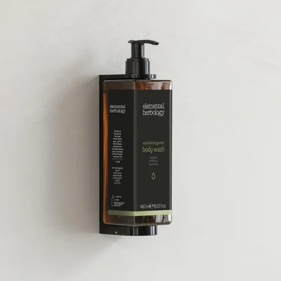 Shower gel GFL Cosmetics Elemental, with pump, sealed, 480 ml, 6 x 6 x 20 cm