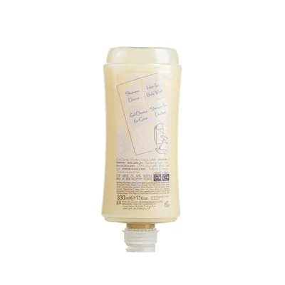 Душ гел за коса GFL Cosmetics и тяло Neutra, пълнител за диспенсър, 330 ml, 7 х 17.7 cm