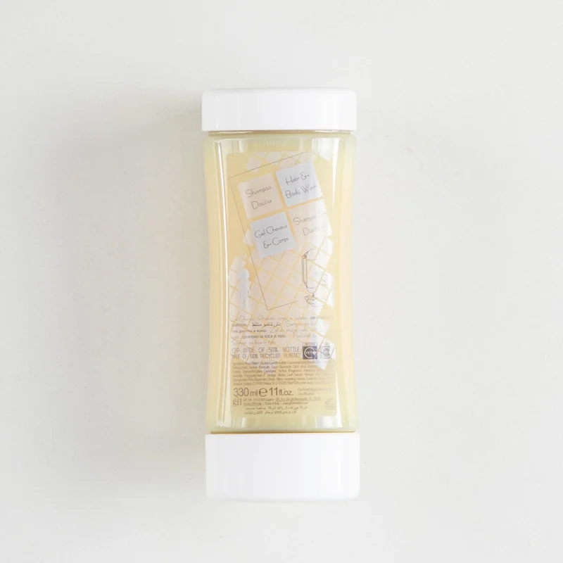 Душ гел за коса GFL Cosmetics и тяло Neutra, пълнител за диспенсър, 330 ml, 7 х 17.7 cm