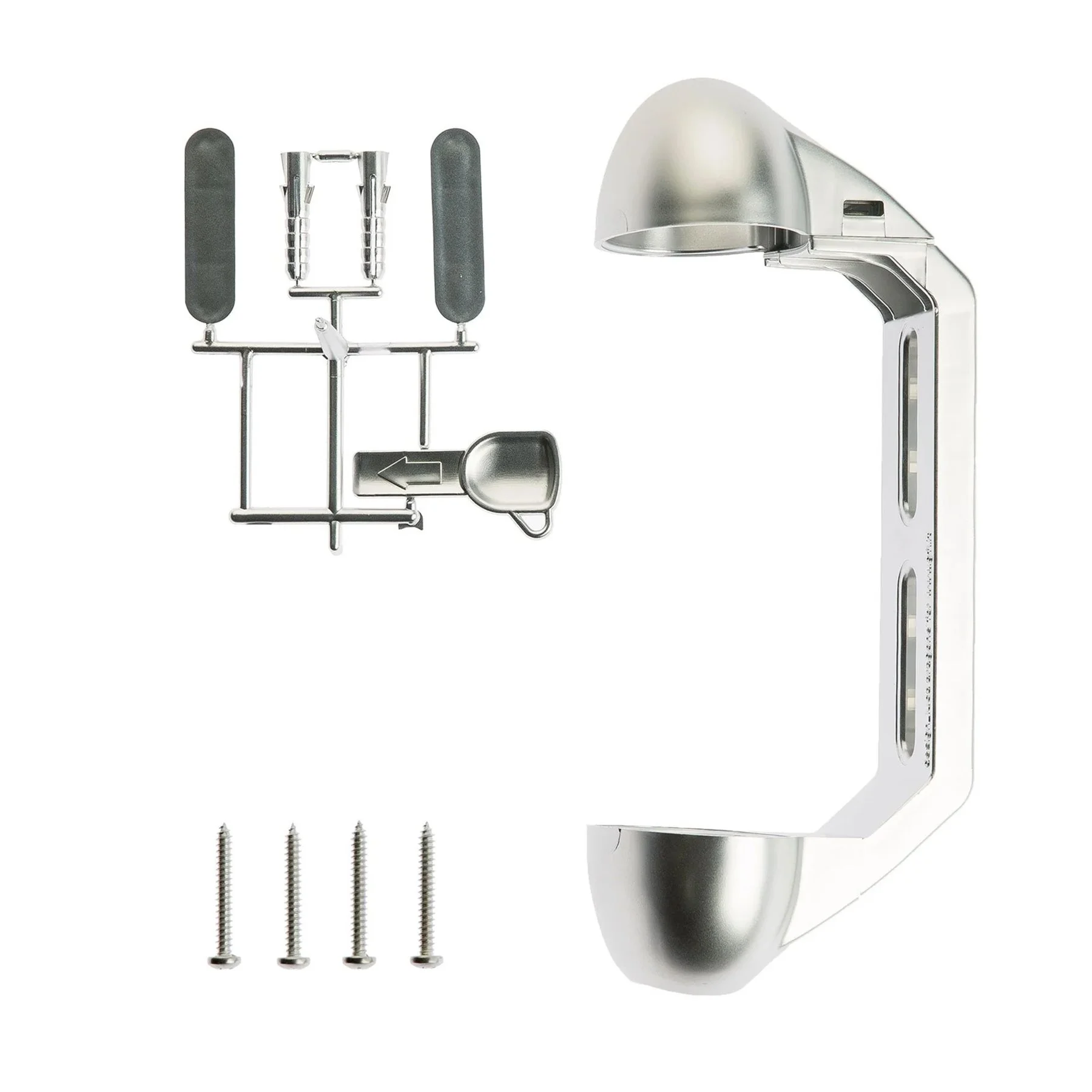 Dispenser for filler GFL Cosmetics, silver matte, metallized