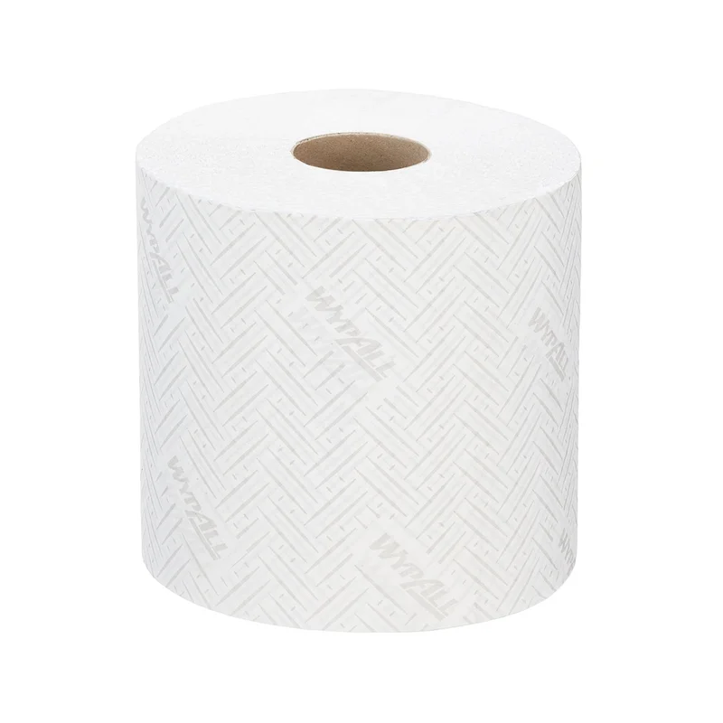 Кърпи за почистване Kimberly-Clark WypAll L10 7256 Centrefeed, на ролка, 38 х 19.5 cm, 800 къса, бели, 6 броя