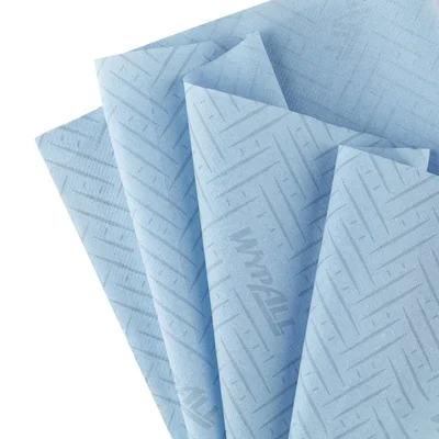 Кърпи за почистване Kimberly-Clark WypAll L10 7494 Centrefeed, на ролка, 38 х 18.3 cm, 630 къса, сини, 6 броя