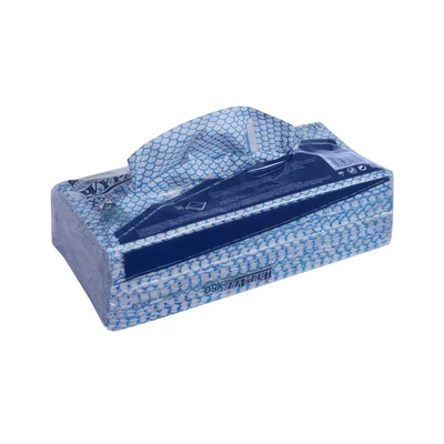 Кърпа Kimberly-Clark WypAll X50 7441, 41.8 х 24.7 cm, синя, 50 броя