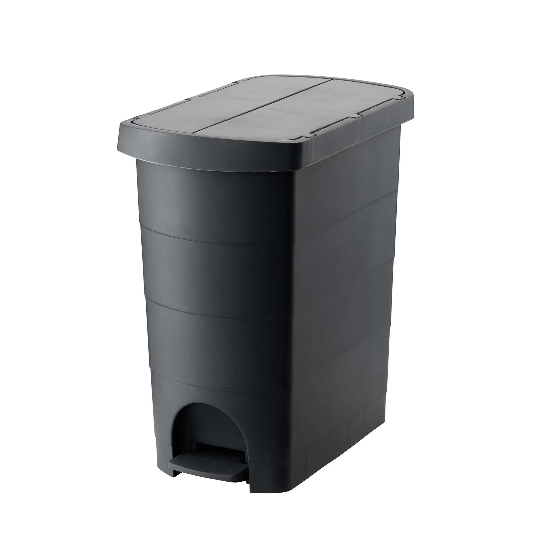 Waste bin Planet Pelican Slim, pedal, 20L, black