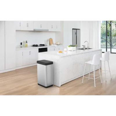 Waste bin Eko Phantom X, for separate collection, sensory, 22+28 L