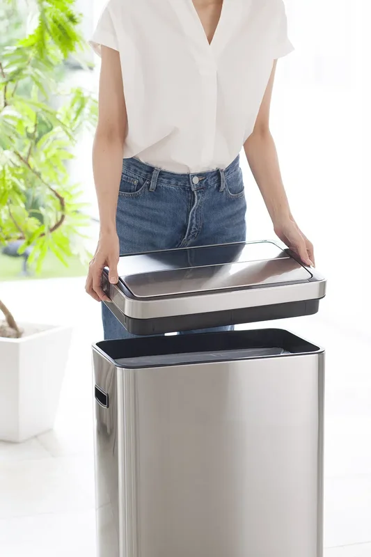 Waste bin Eko Deluxe Phantom, sensory, 45 L