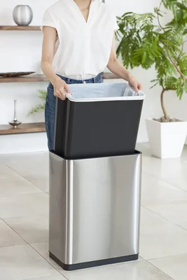 Waste bin Eko Deluxe Phantom, sensory, 45 L
