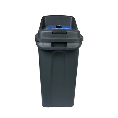 Planet recycling bin, 50 L, blue