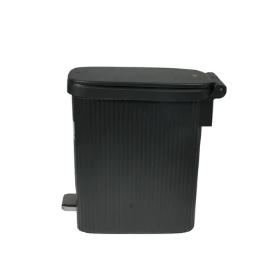 Кош за отпадъци Eko Touchgo, с педал, 10 L, черен
