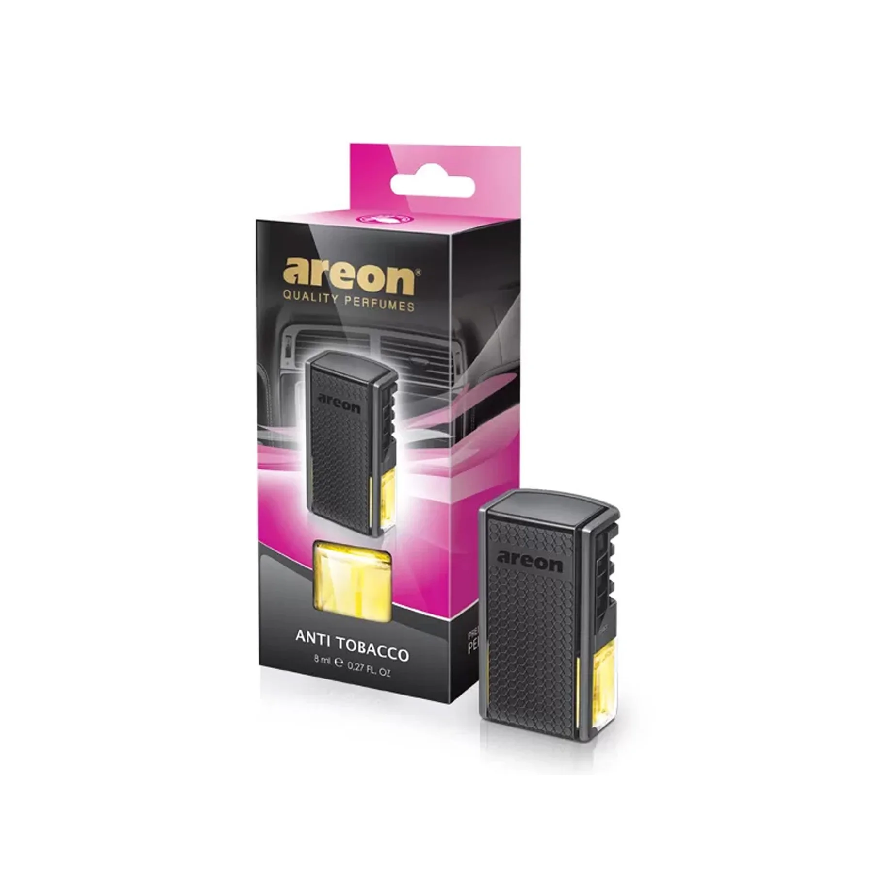 Air freshener for car Areon Anti Tobacco, colored, 8 ml