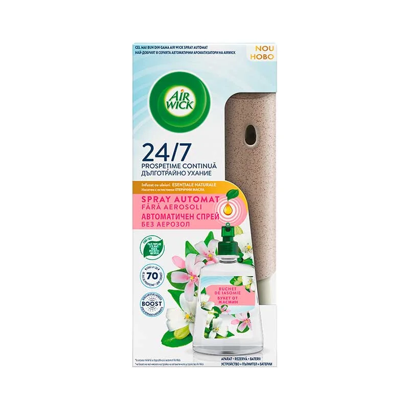 Air freshener Air Wick Active Fresh, with included refill, jasmine, 228 ml