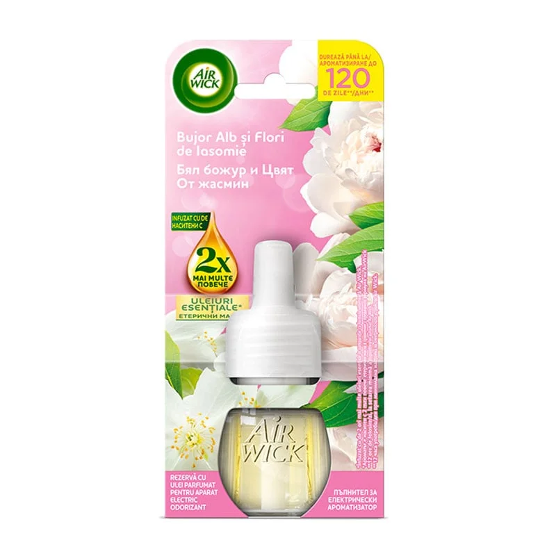 Air Wick Extra Oils Refill, Peony & Jasmine, 19 ml