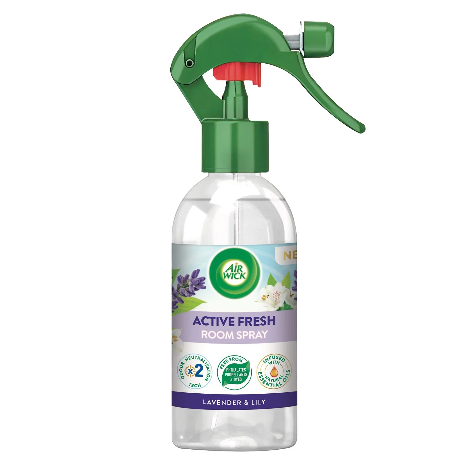 Air Wick Active Fresh Room Spray, Lavender, 237 ml