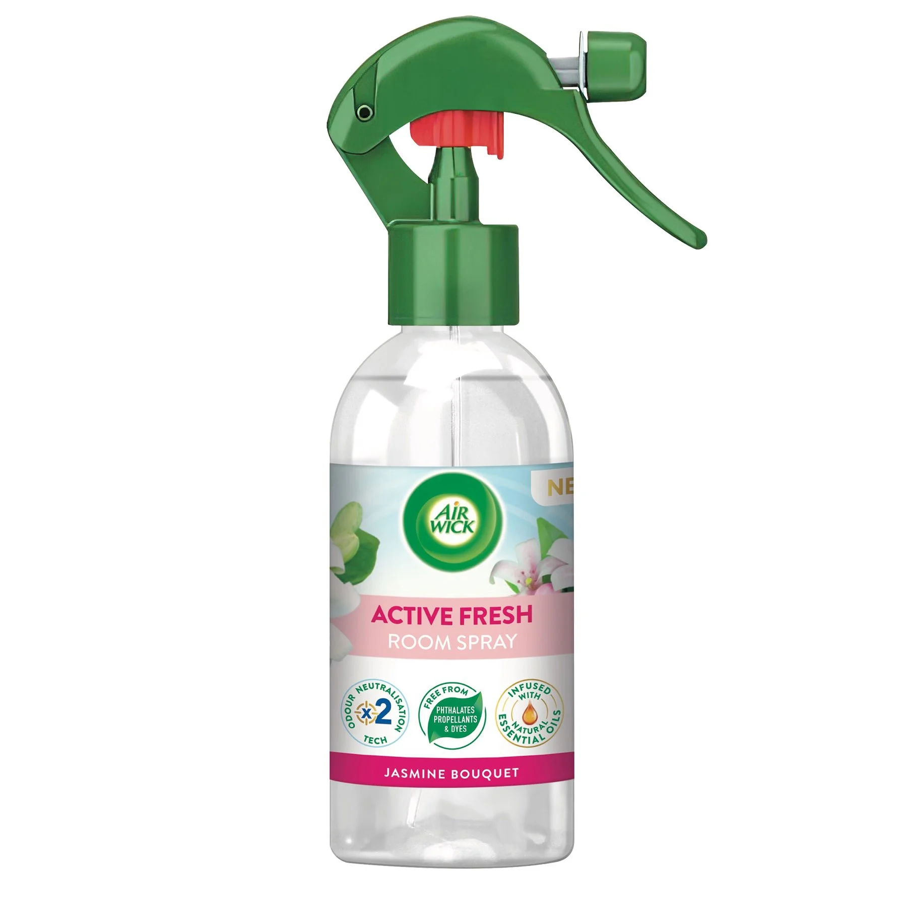 Air Wick Active Fresh Room Spray, Jasmine, 237 ml