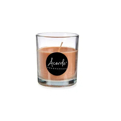 Scented candle Acorde, Cinnamon, in a glass cup, 30 hours