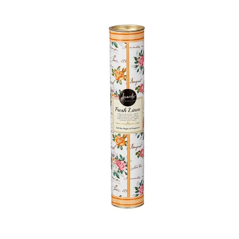 Ароматизирани пръчици Acorde, Fresh Linen, с подложка, 30 броя