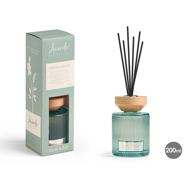 Air freshener Acorde Mikado, reeds, Verbena Drizzle, 200 ml