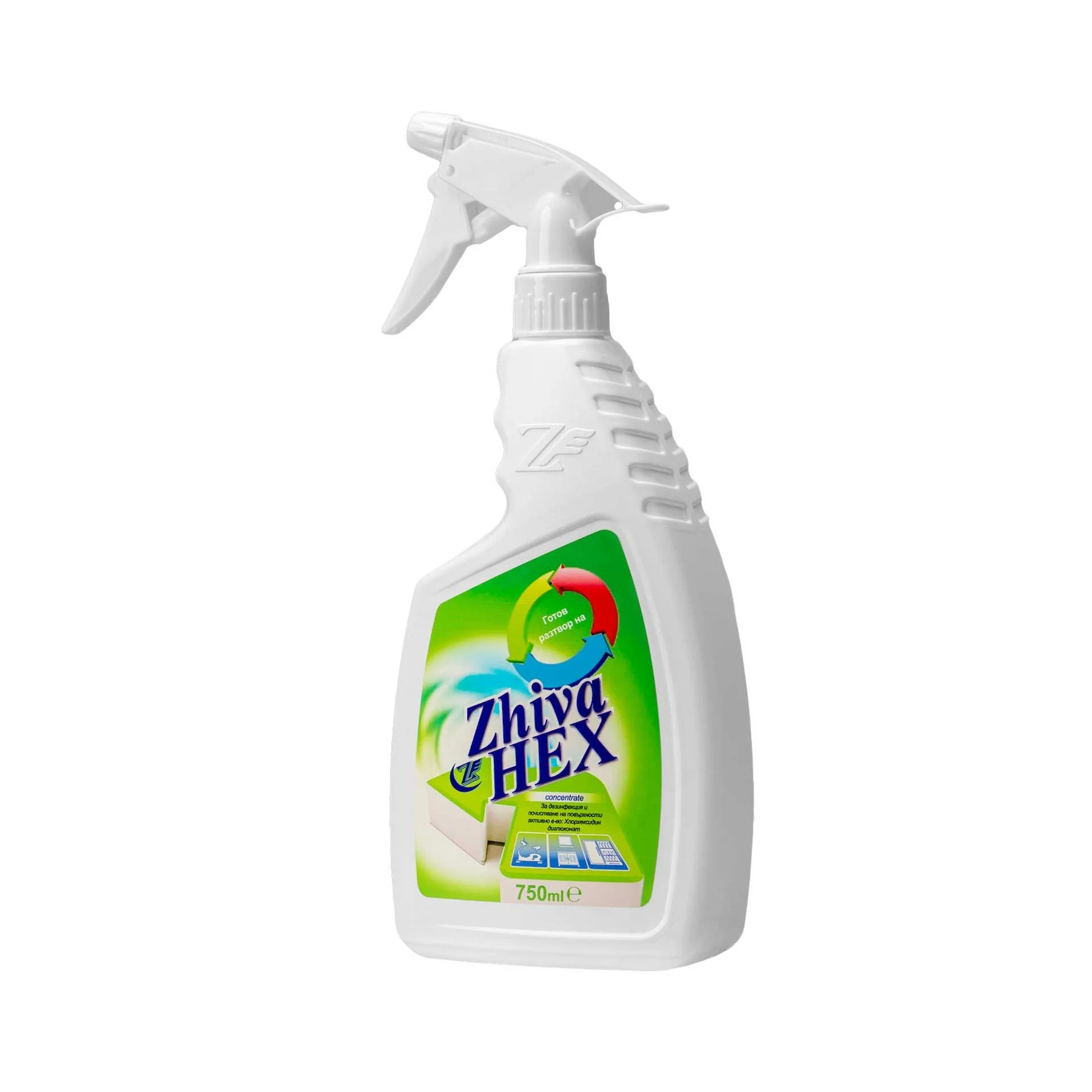 Disinfectant Zivahex, ready solution, 750 ml