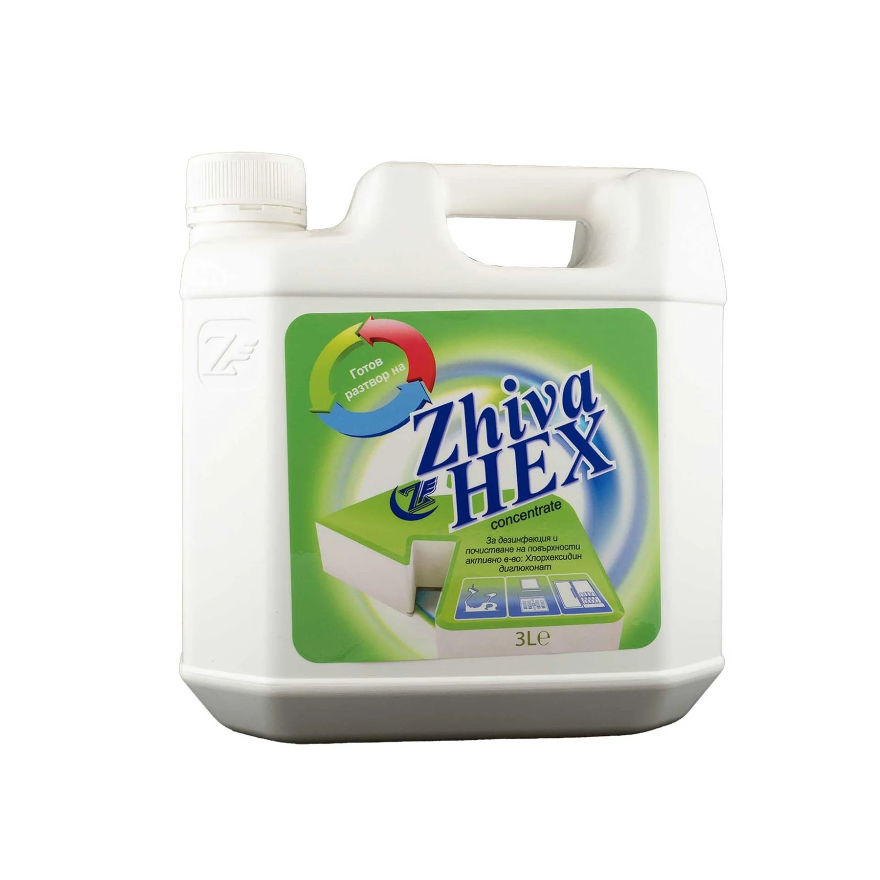 Disinfectant Zivahex, ready solution, 3 L