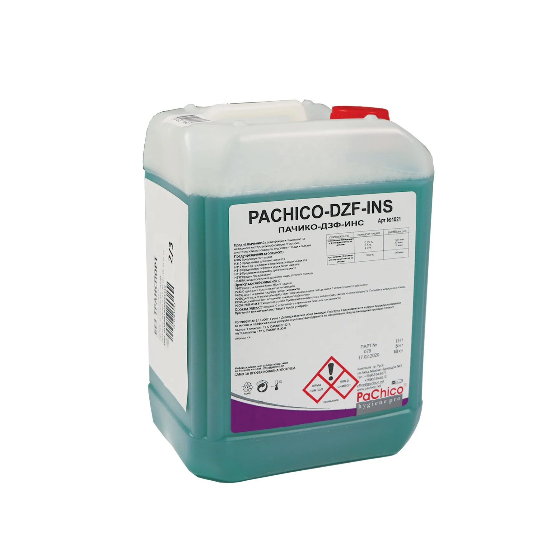 Disinfectant PaChico DZF INS, 5 L