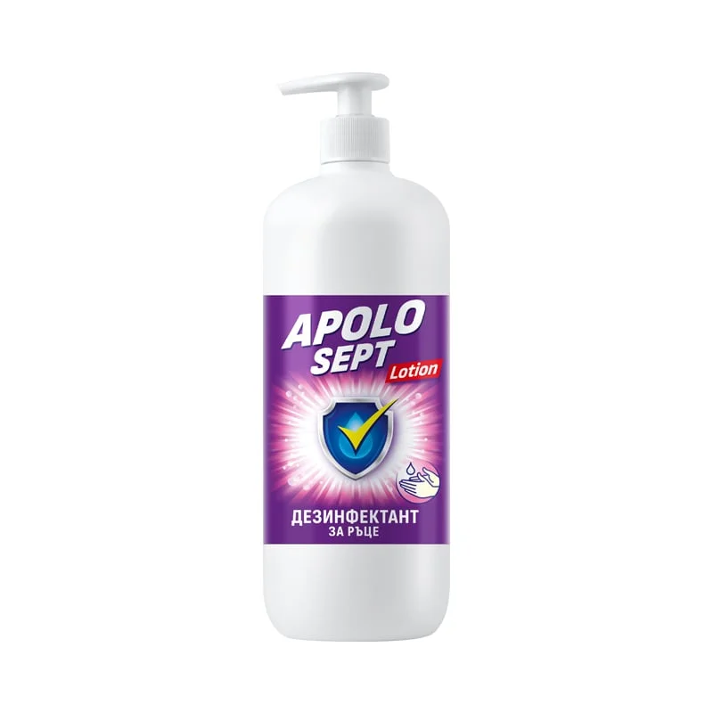 Disinfectant detergent for hands Apolo Sept, lotion, with pump, 500 ml