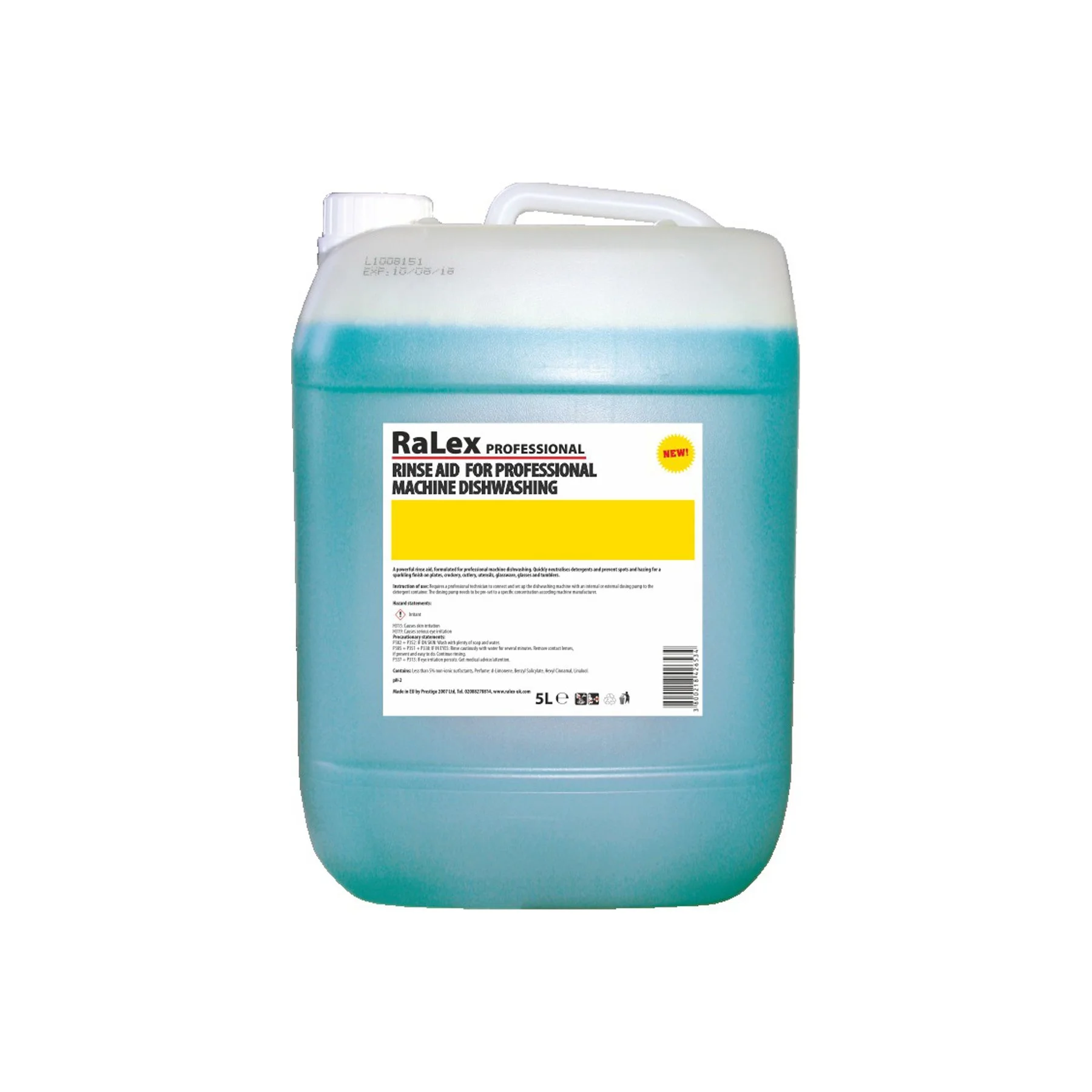 Препарат за съдомиялна машина Ralex, изплакващ, 5 L