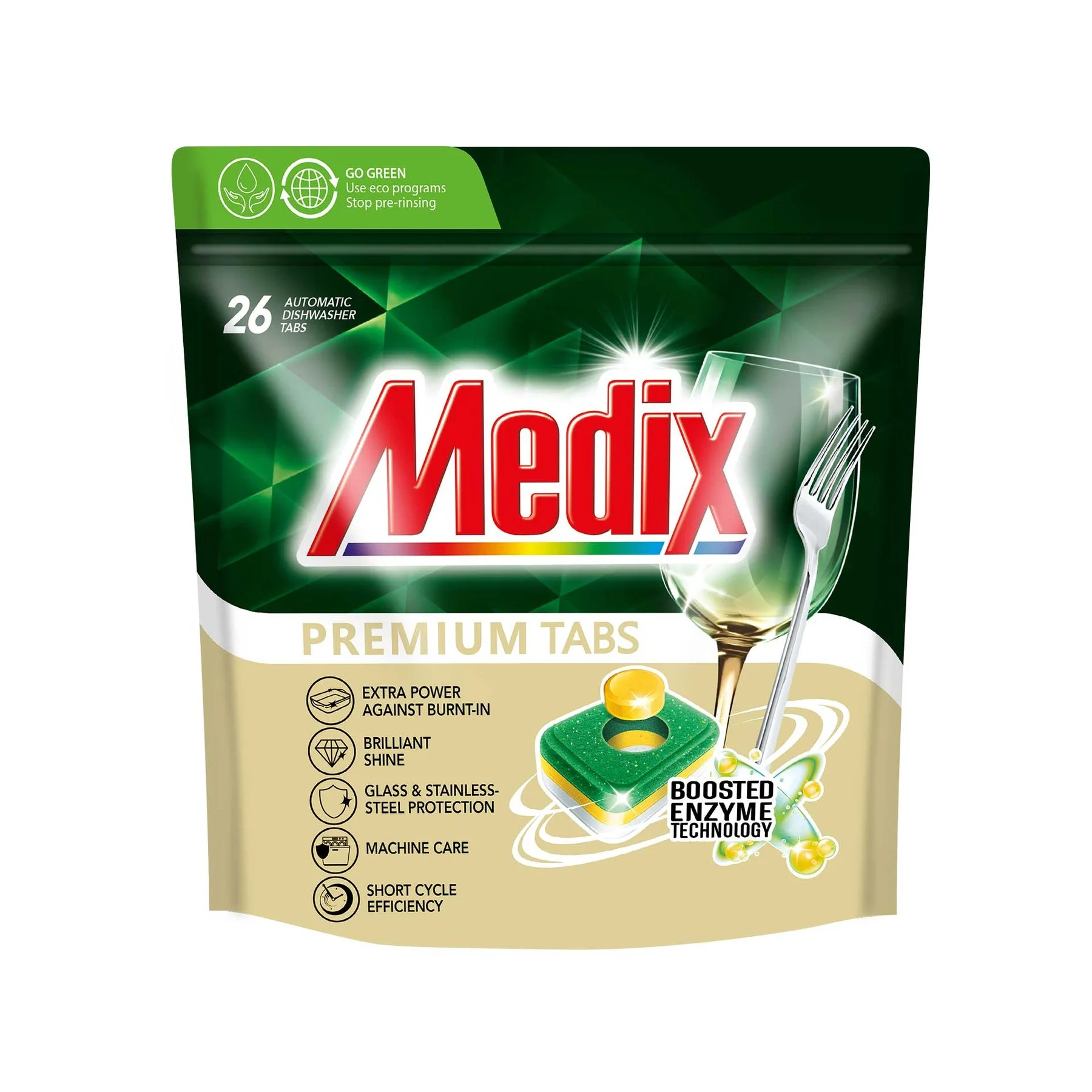 Tablets for dishwasher Medix Premium, 26 counts