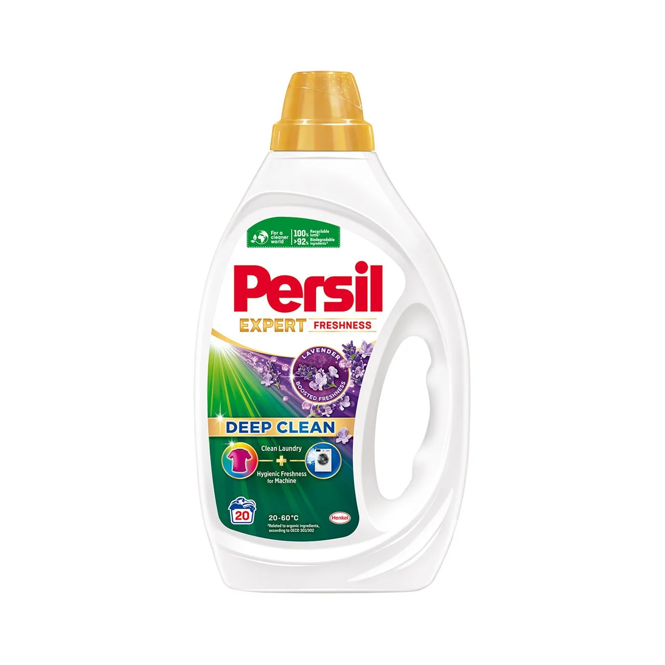 Перилен препарат Persil Lavender, гел, 0.9 L, за 22 пранета