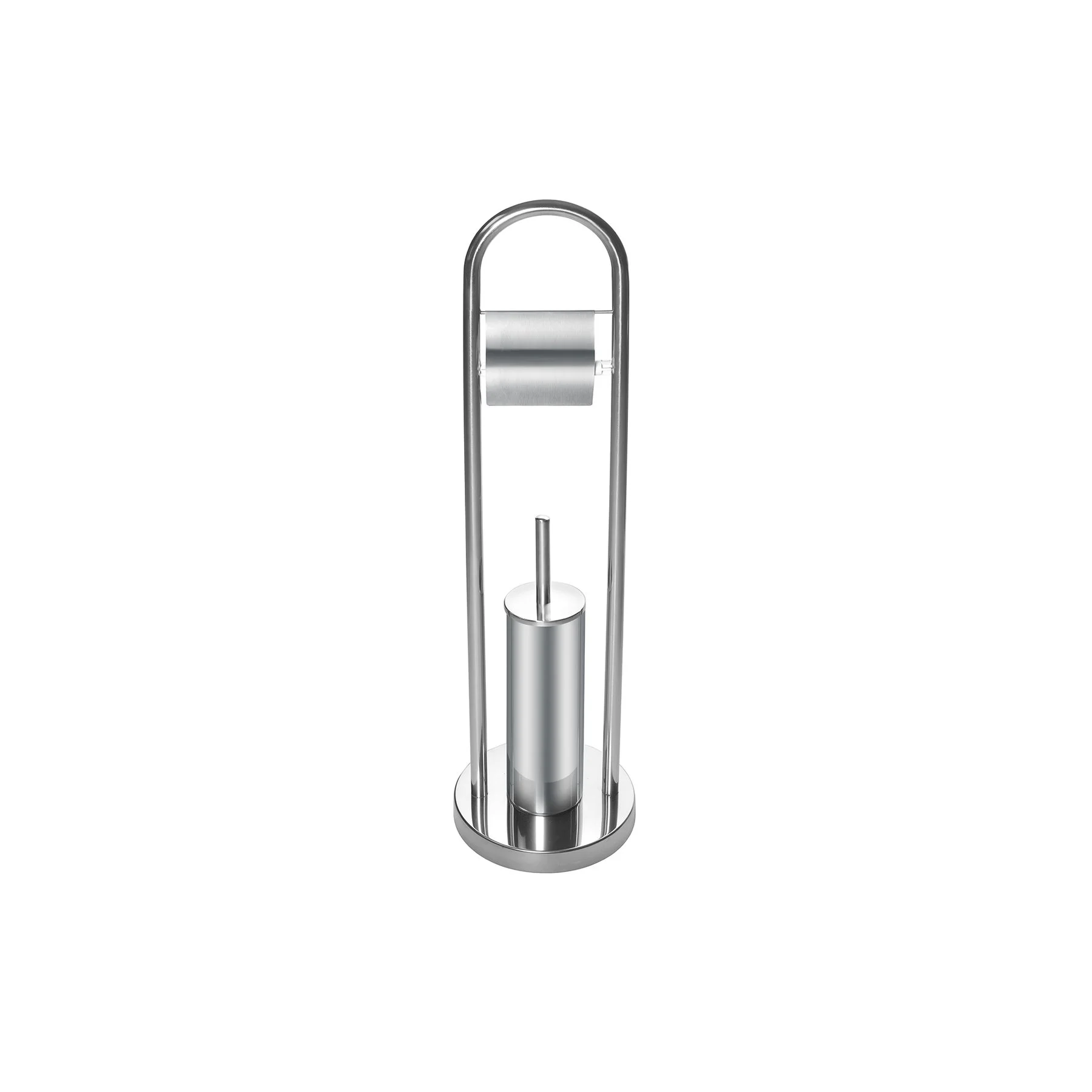 Toilet brush Dayco, metal, 21 x 81 cm, stainless steel, toilet brushes