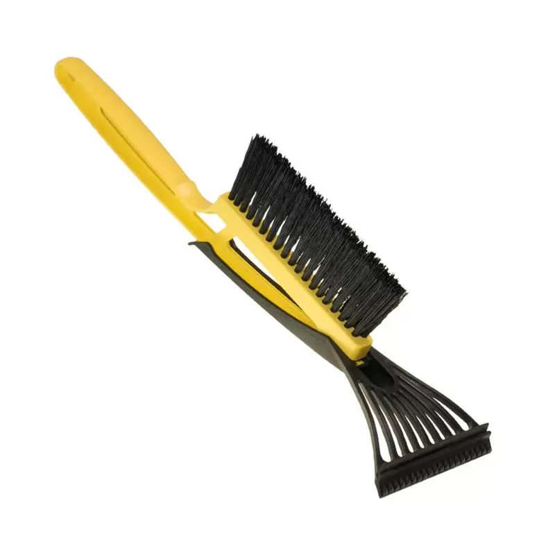Snow brush, with ice scraper, 42 cm, assorted